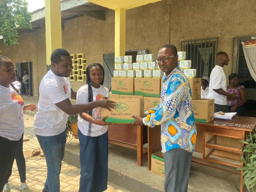 The Florence Mensah Foundation And Reflo Company Limited Donates To Teshie Cluster Of Schools